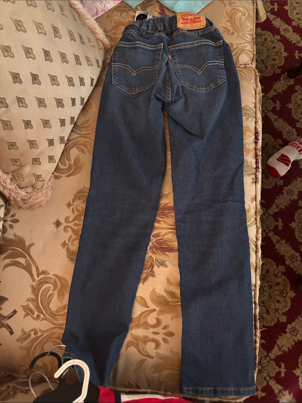 Levi's Women's Dark Indigo Straight Leg Jeans